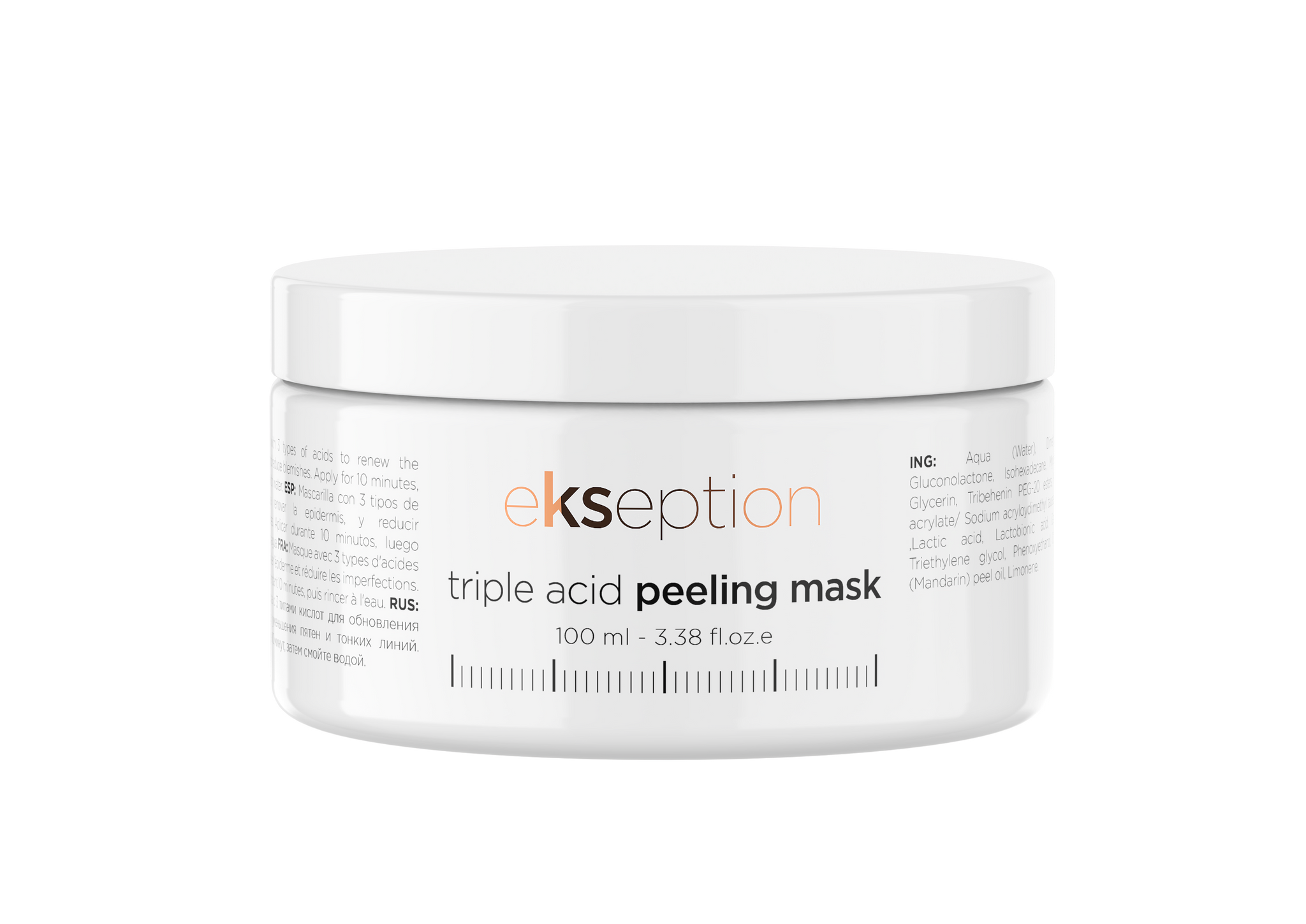 Ekseption Triple Acid & Peeling Mask (Professional use only)